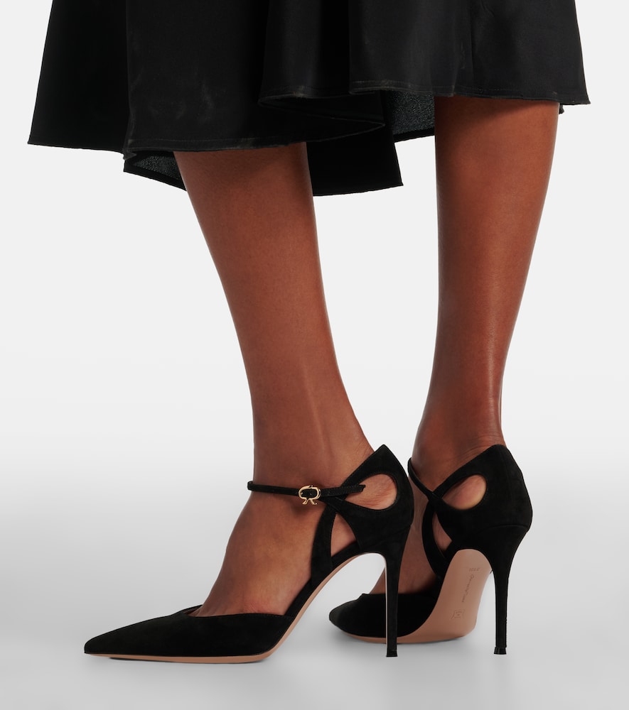 Gianvito Rossi Suede pumps