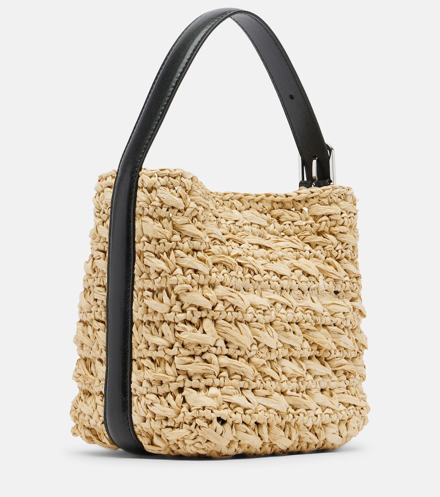  Toteme Toteme Henkeltasche Belted Small Aus Raffiabast 