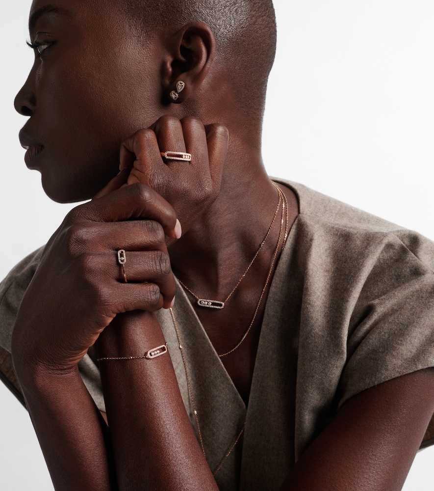  Messika Messika Ring Baby Move Aus 18kt Roségold Mit Diamanten 