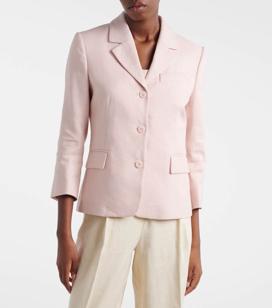  Dorothee Schumacher Dorothee Schumacher Blazer Casual Sophistication De Lino Y Algodón 
