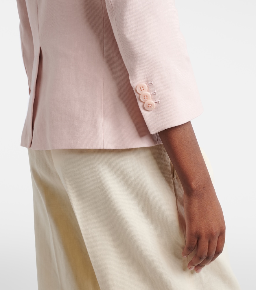  Dorothee Schumacher Dorothee Schumacher Blazer Casual Sophistication De Lino Y Algodón 