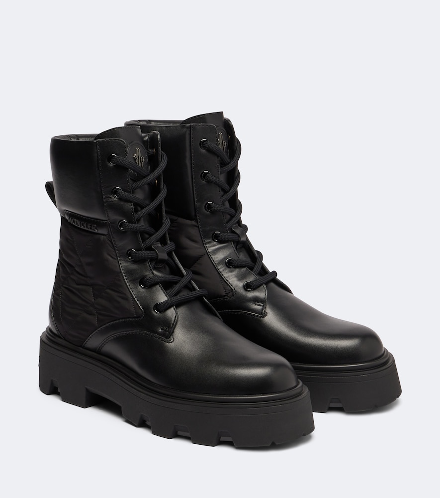 MONCLER Moncler Aurea leather ankle boots　モンクレール アウレア レザー アンクル ブーツ