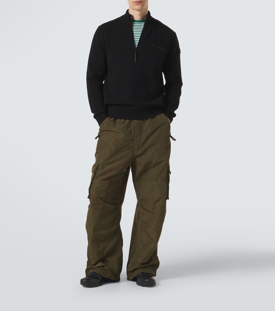 Moncler Wool and cashmere half-zip sweater | Thumbnail 4 Moncler Wool and cashmere half-zip sweater | Thumbnail 4