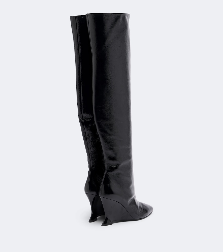 Leather Over-The-Knee Boots