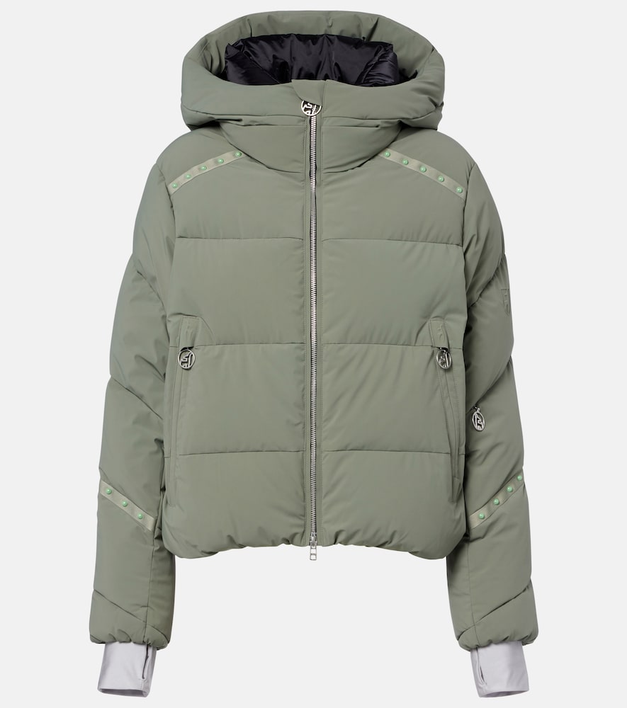 Toni Sailer Swalina Down Ski Jacket In Green