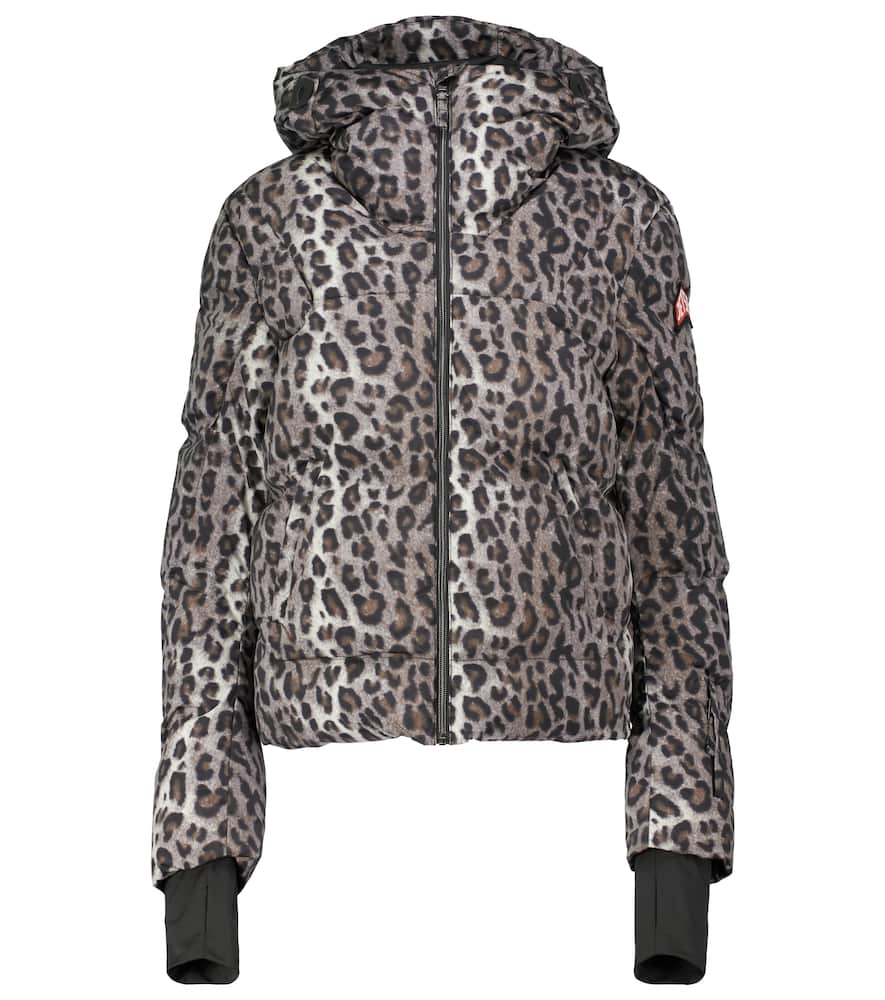 Jet Set Julia leopard-print ski jacket