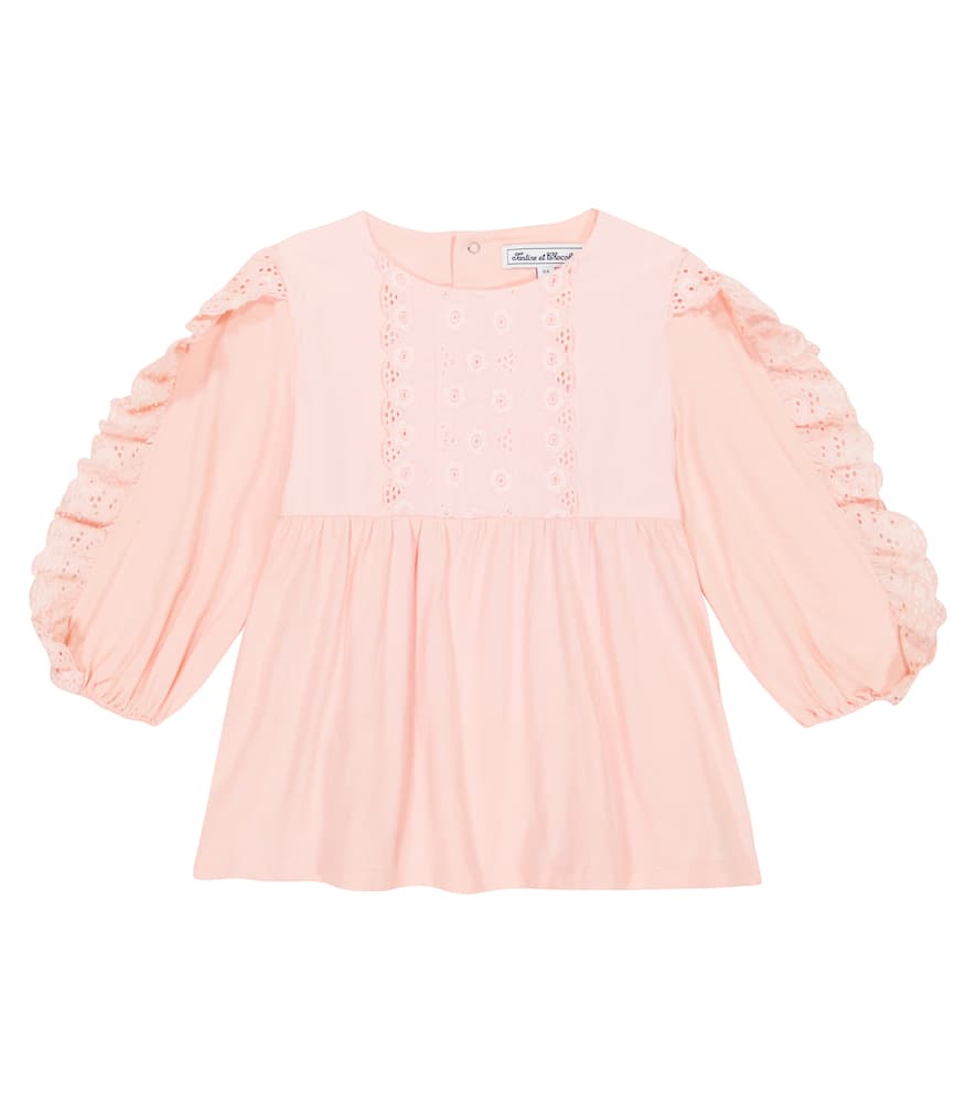 Tartine et Chocolat Broderie anglaise blouse