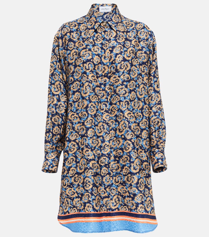 Ferragamo Silk jacquard shirt