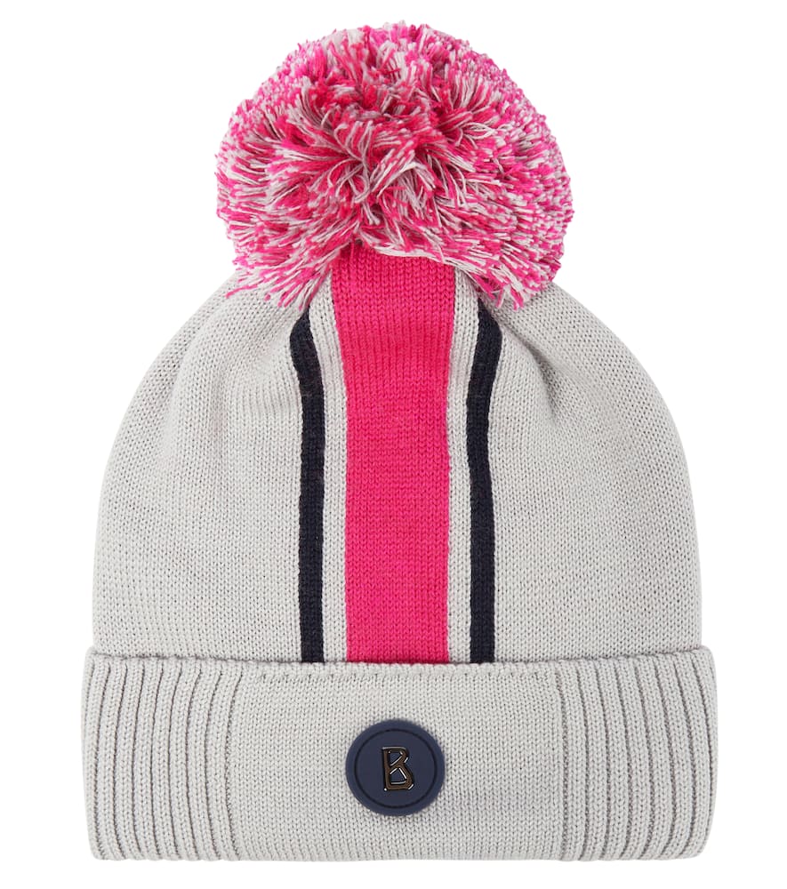 Bogner Kids Pom-pom beanie