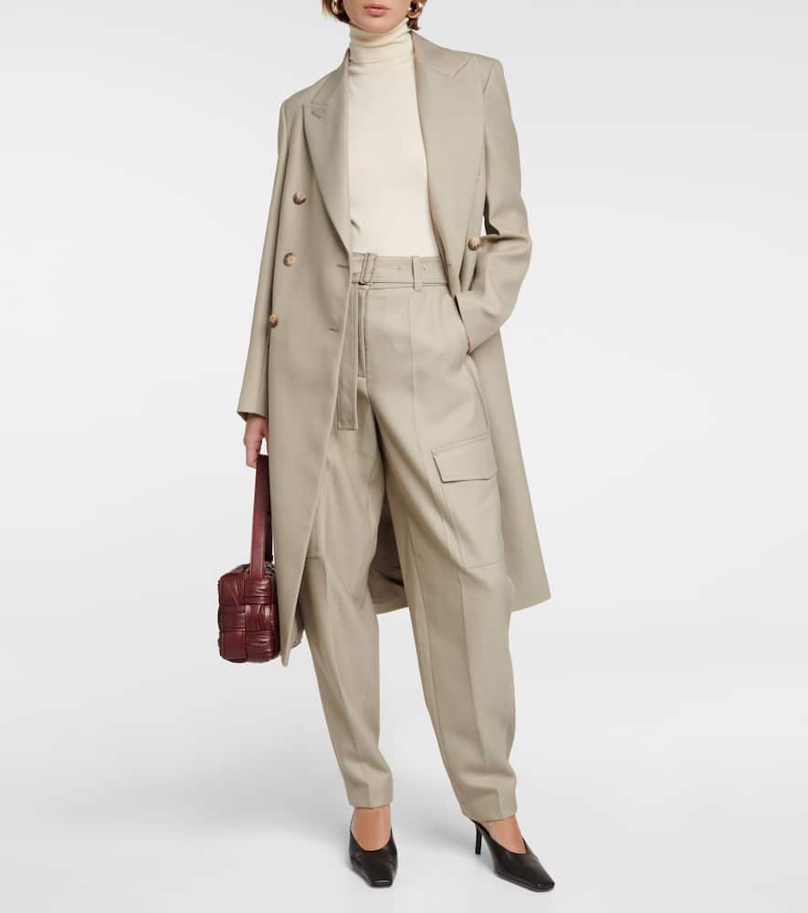 DEVONPORT羊毛混纺裤装