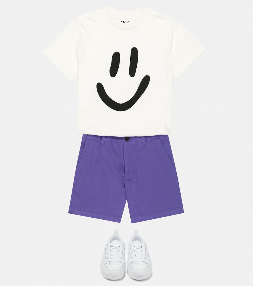 Morley Lennon Cotton Shorts In Veronica