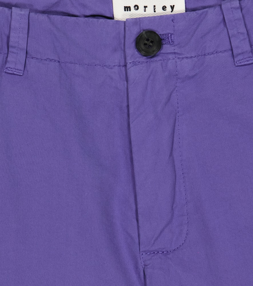 Morley Lennon Cotton Shorts In Veronica