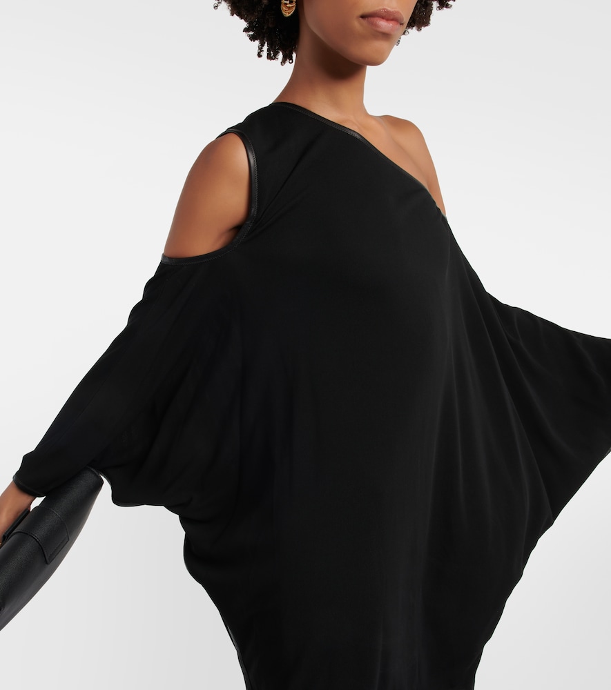  Tom Ford Tom Ford Draped Crãªpe Jersey Minidress 