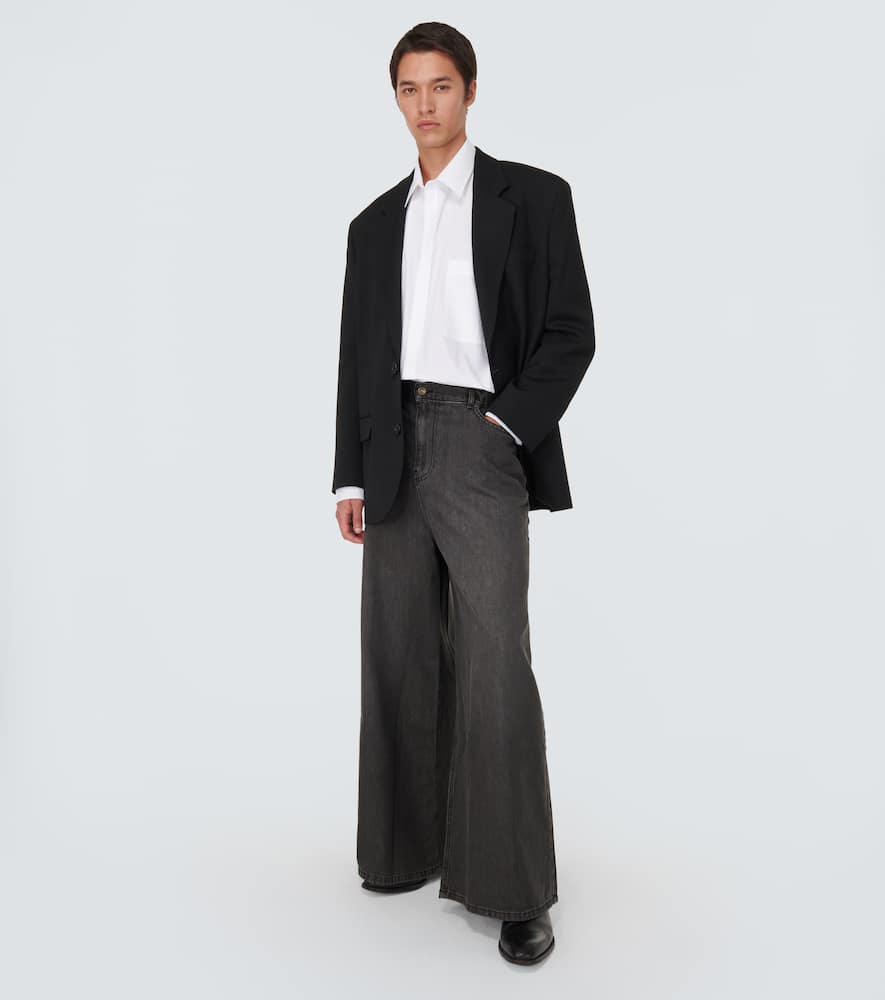 The Frankie Shop Sasha wide-leg jeans