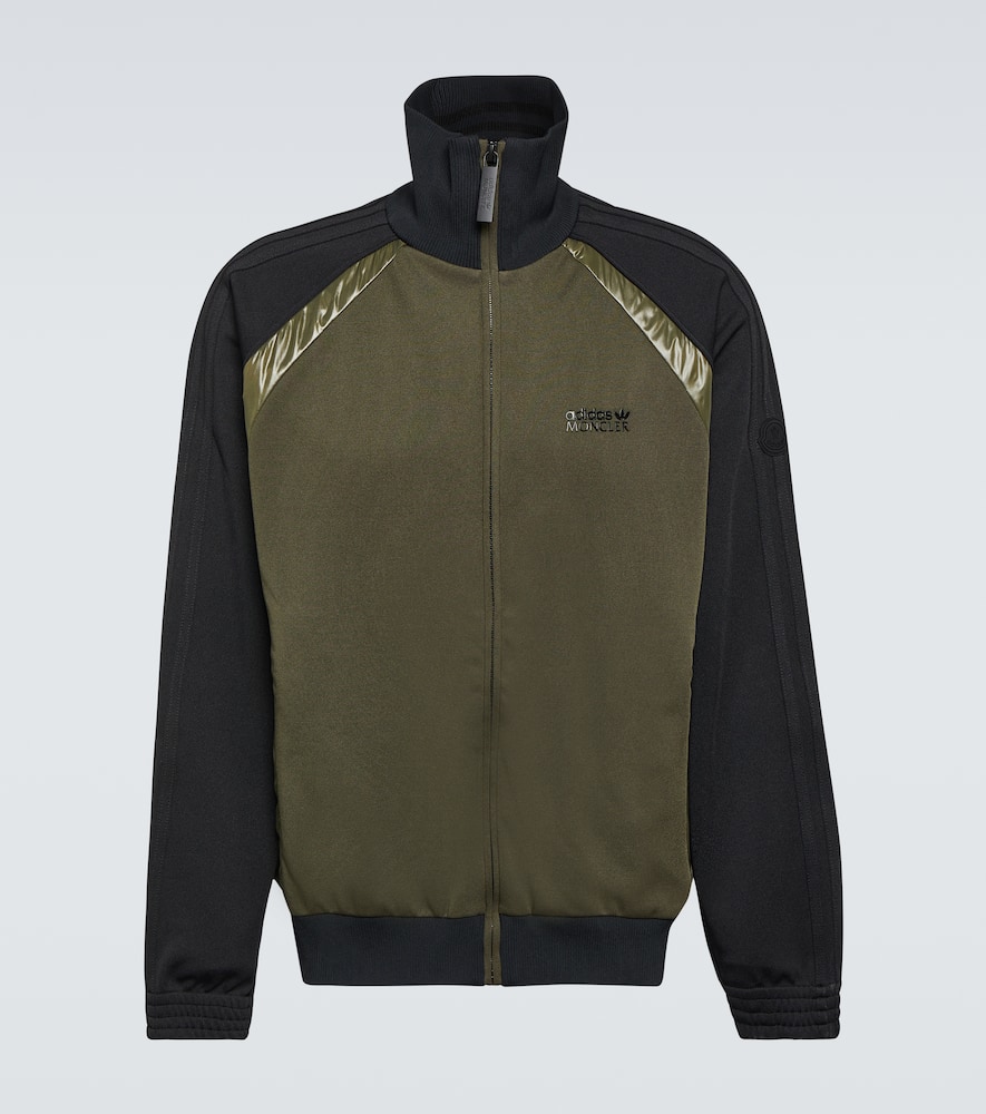 Moncler Genius Zip-up Cardigan In Green