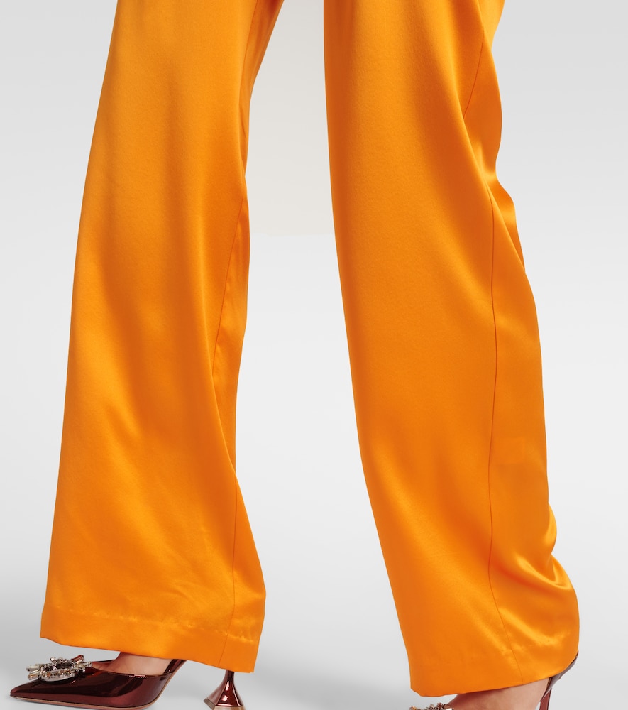  The Sei The Sei Weite High-rise-hose Aus Seide 
