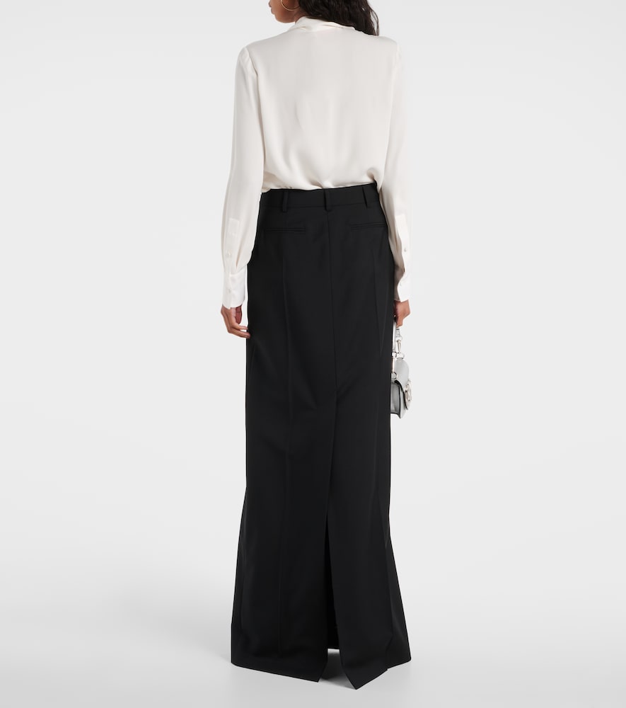 Garavani Wool-Blend Maxi