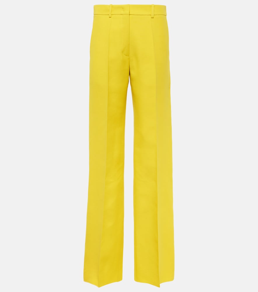 Valentino Pantalon droit taille haute en Crpe Couture 1050 €