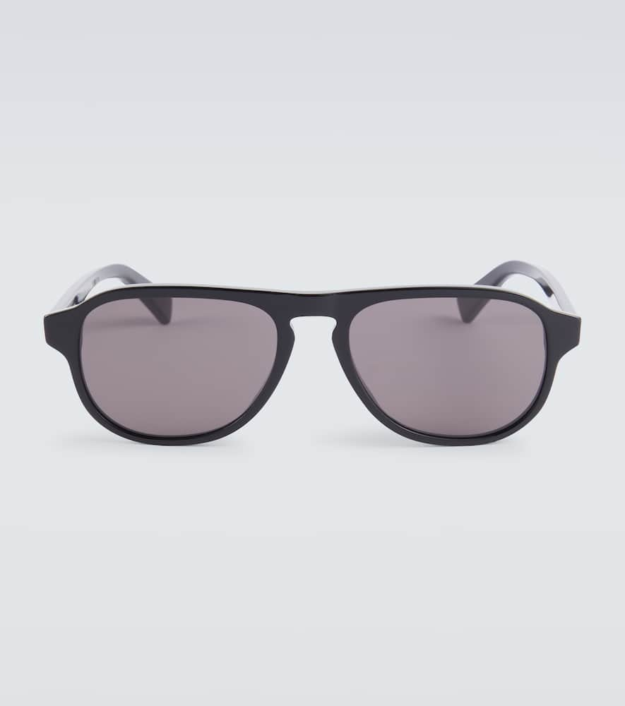 Bottega Veneta Aviator Sunglasses In Black