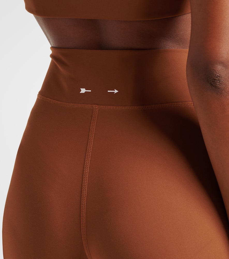 The Upside Peached High-rise Leggings In Brown