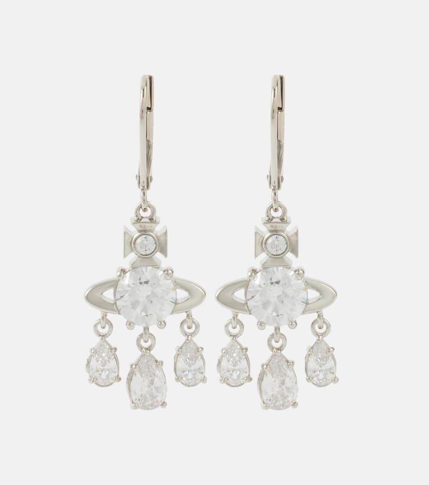 Vivienne Westwood Joaquina Orb embellished drop earrings