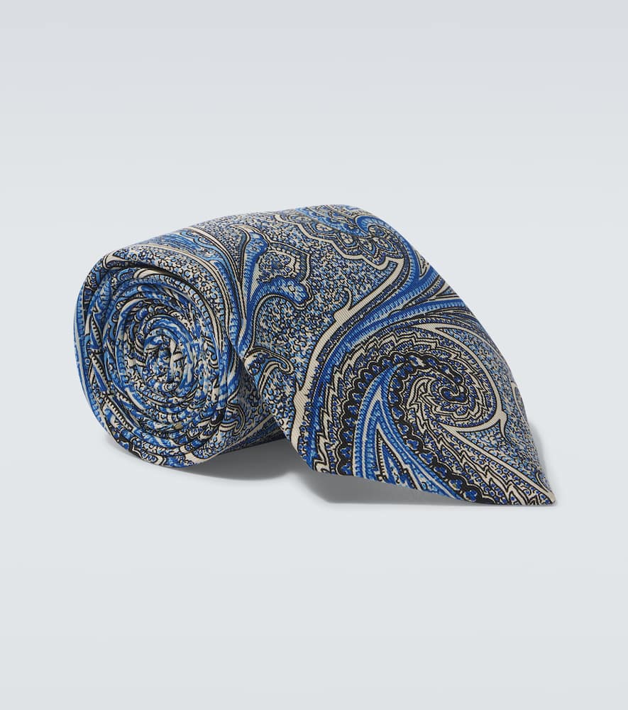 Silk twill tie