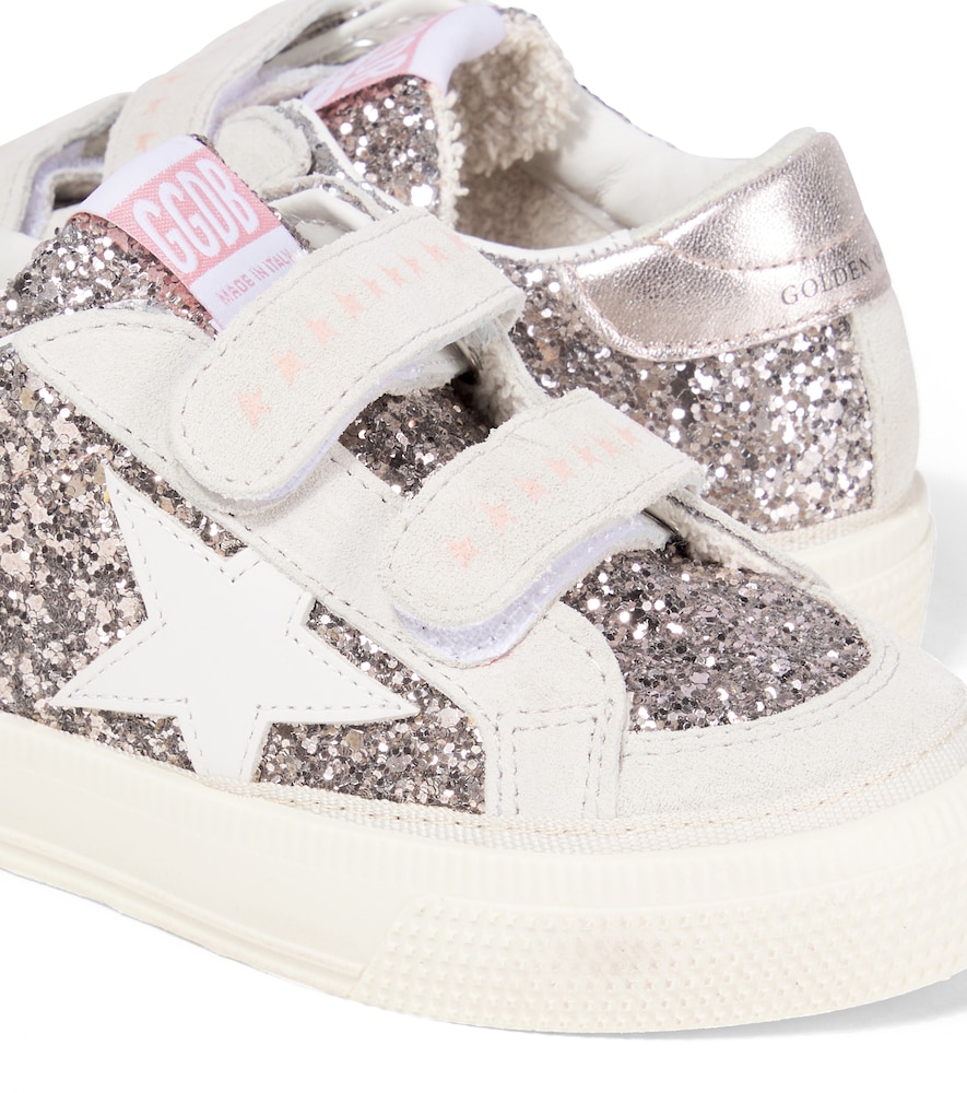  Golden Goose Kids Golden Goose Kids Zapatillas May School De Ante Y Glitter 