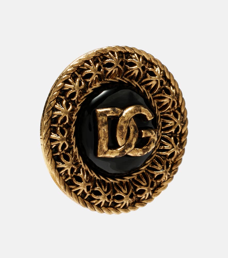 Dolce & Gabbana Like A Virgin Dg Clip-on Earrings In Black