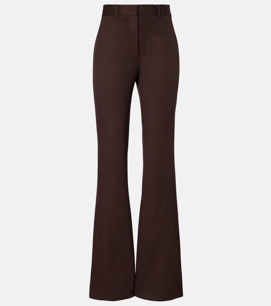 Corette virgin wool straight pants