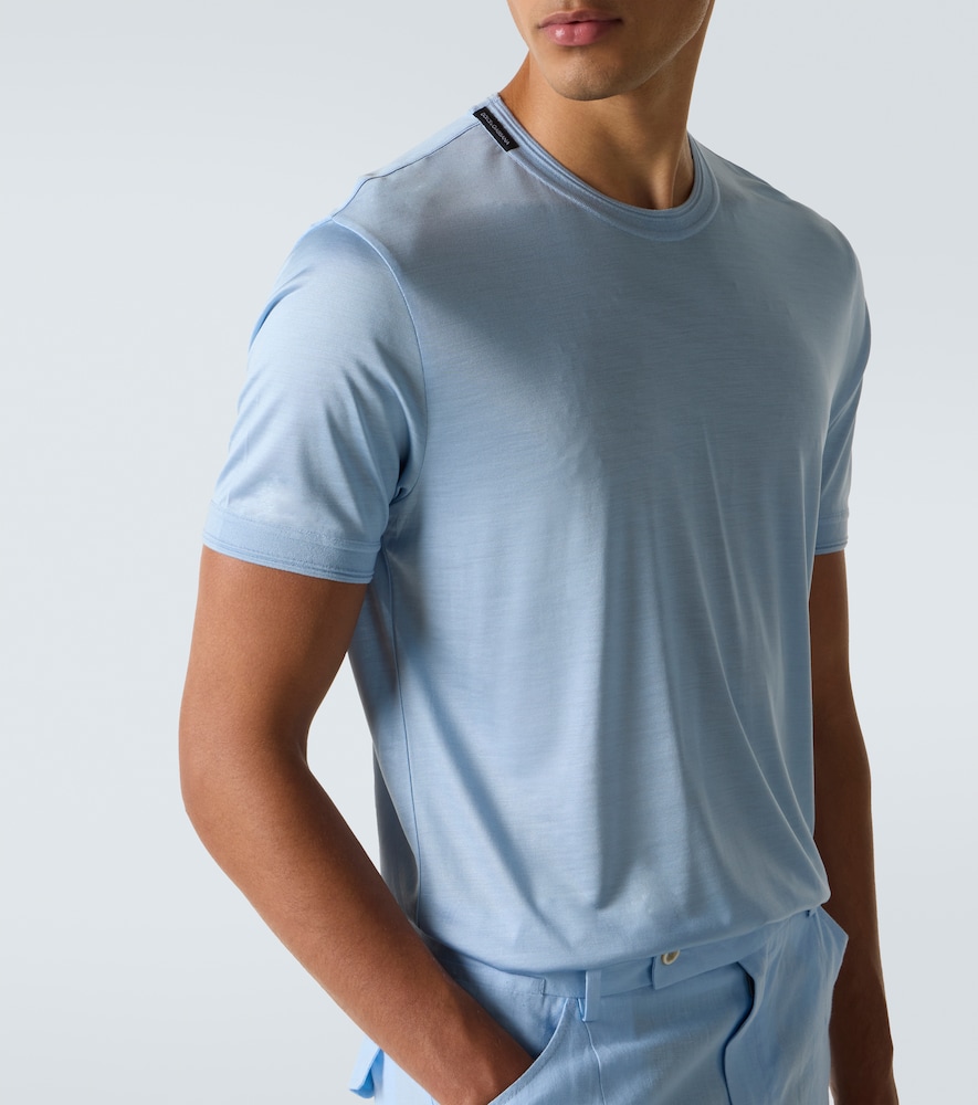  Dolce&gabbana Dolce&gabbana Silk T-shirt 