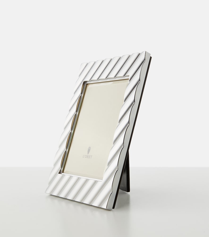  L'objet L'objet Maxime Platinum-plated Picture Frame 