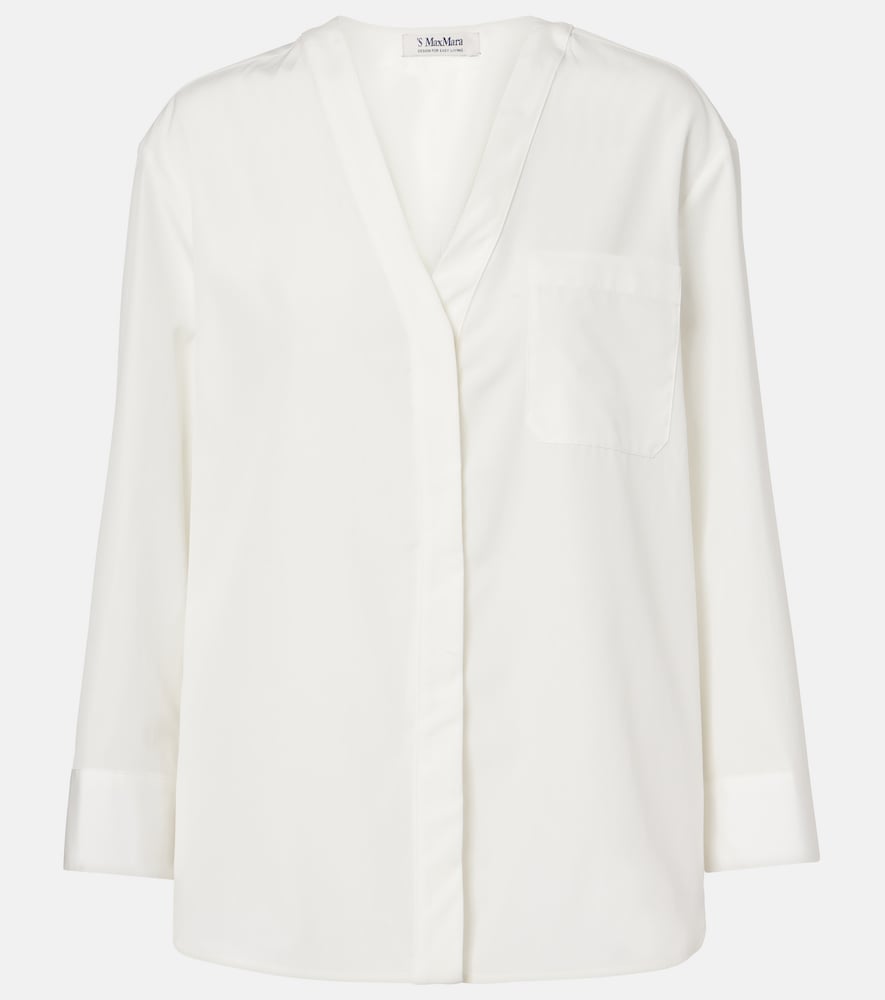 'S Max Mara Chicca cotton poplin shirt