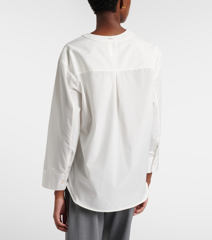  's Max Mara 's Max Mara Chicca Cotton Poplin Shirt 