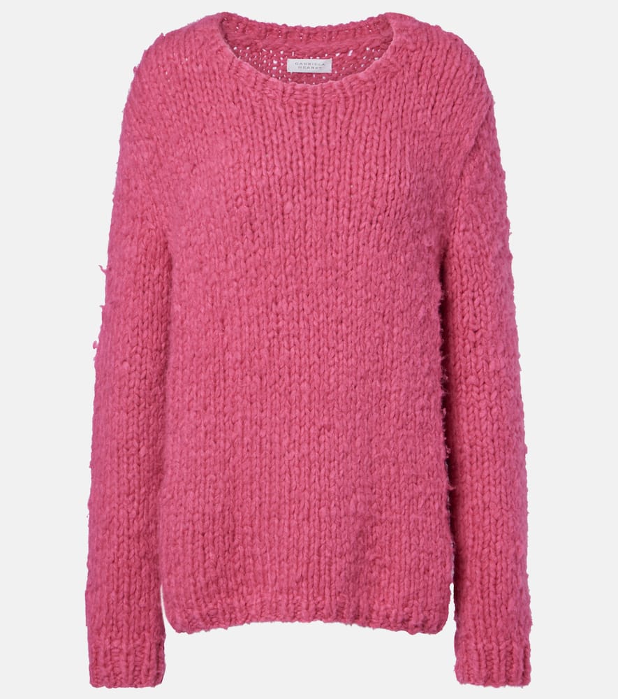 Gabriela Hearst Lawrence Cashmere Sweater In Pink