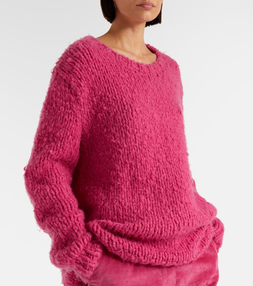 Gabriela Hearst Lawrence Cashmere Sweater In Pink
