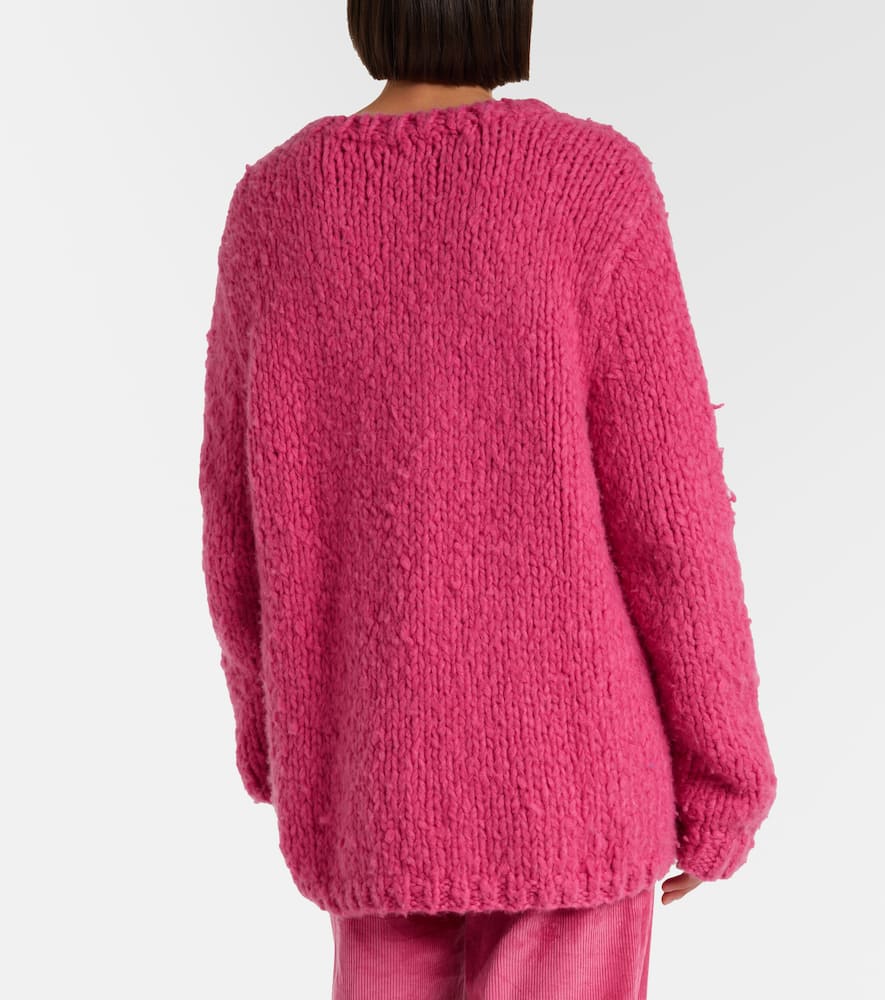 Gabriela Hearst Lawrence Cashmere Sweater In Pink