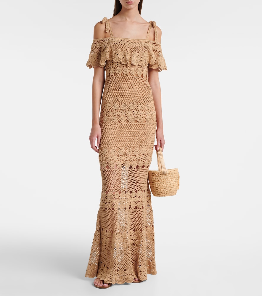  Anna Kosturova Anna Kosturova Maxikleid Marianne Aus Häkelstrick 