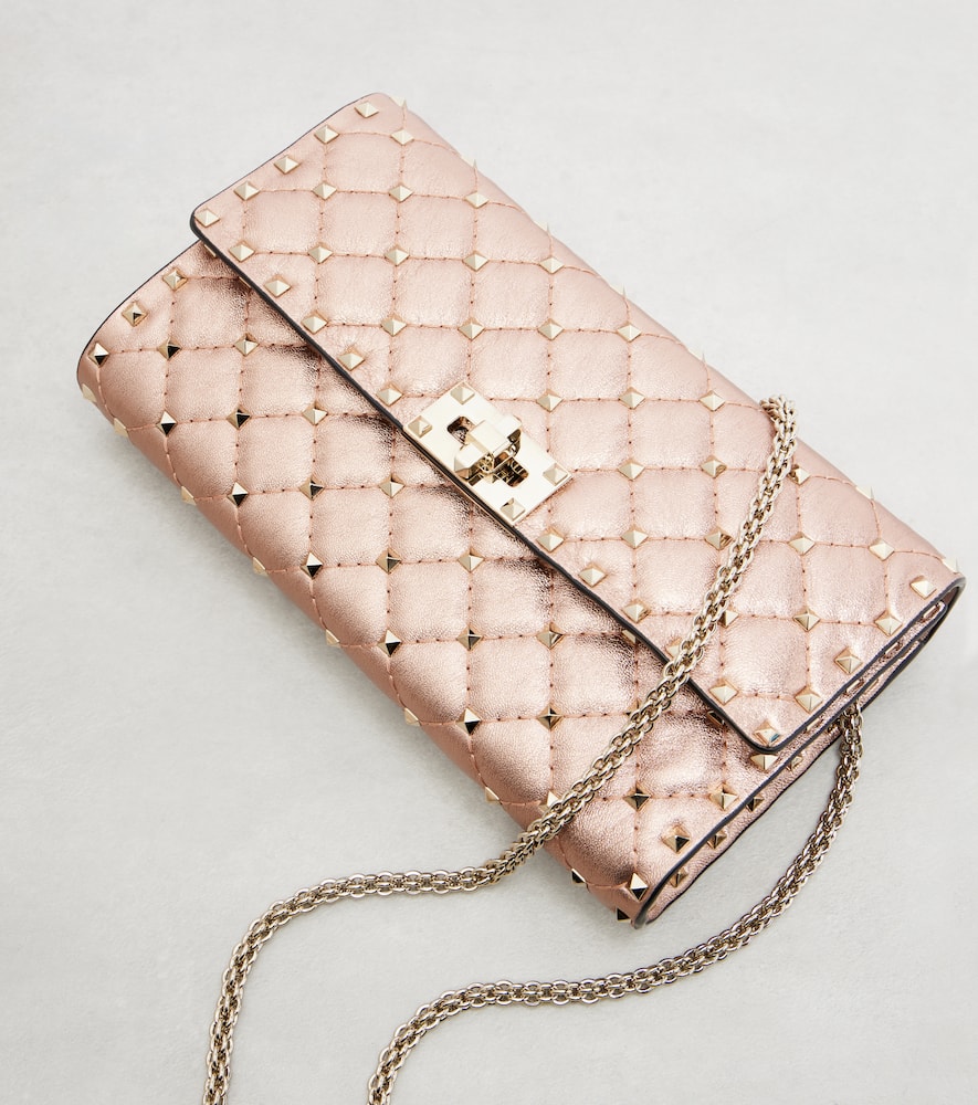 Valentino Garavani Rockstud Spike leather shoulder bag