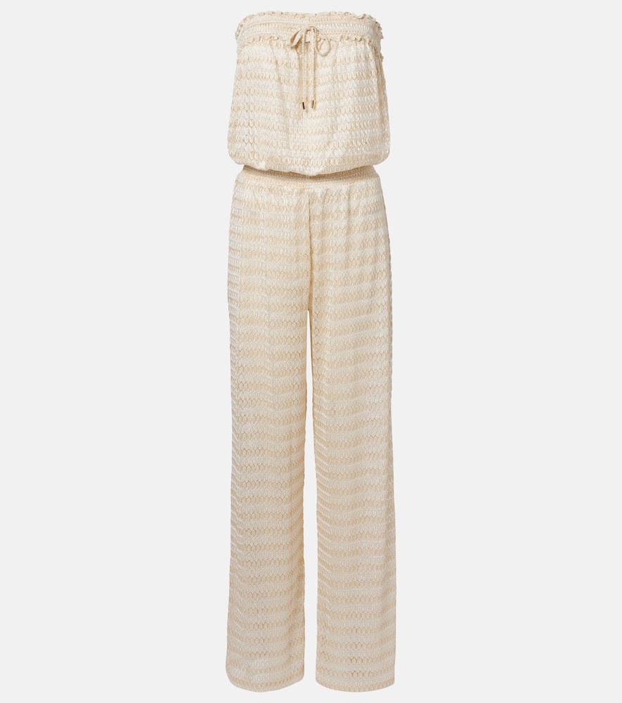 Melissa Odabash Combi-pantalon en lamé