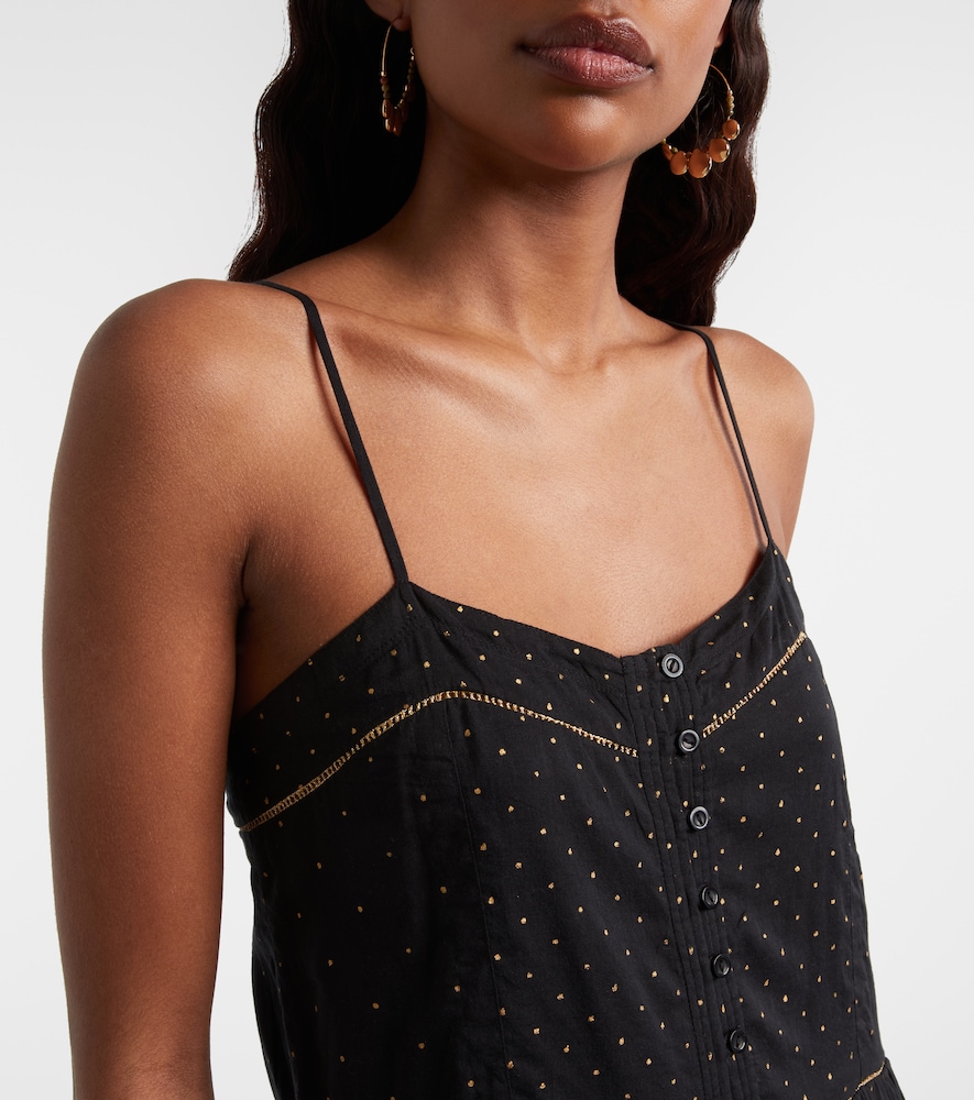  Marant Etoile Marant Etoile Playsuit Vickie Aus Baumwolle 