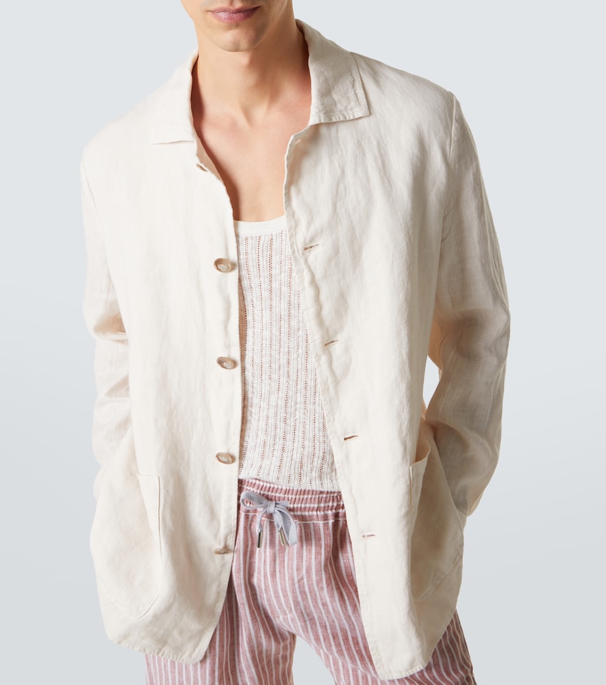  Fedeli Fedeli Oxford Linen Jacket 