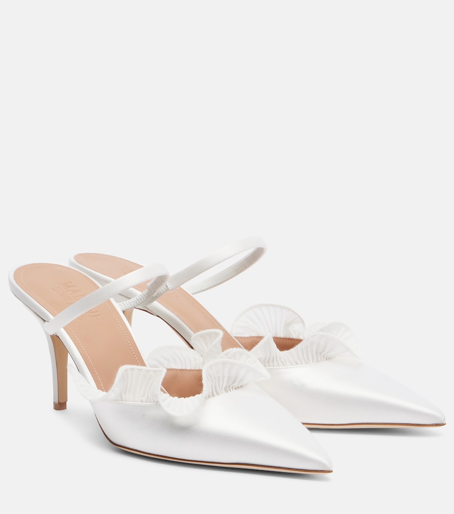 Malone Souliers Mules Cecile 70 en satin 465 €