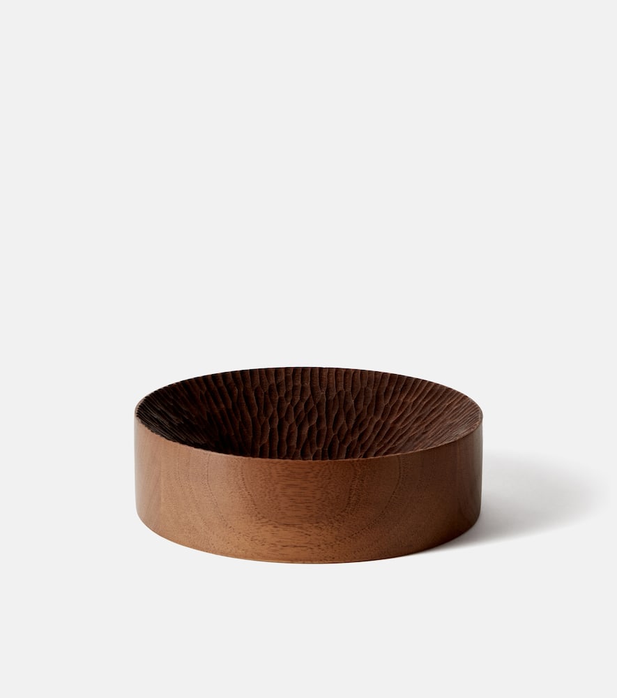 Zanat Kika Walnut Bowl By Jean-marie Messaud In Brown