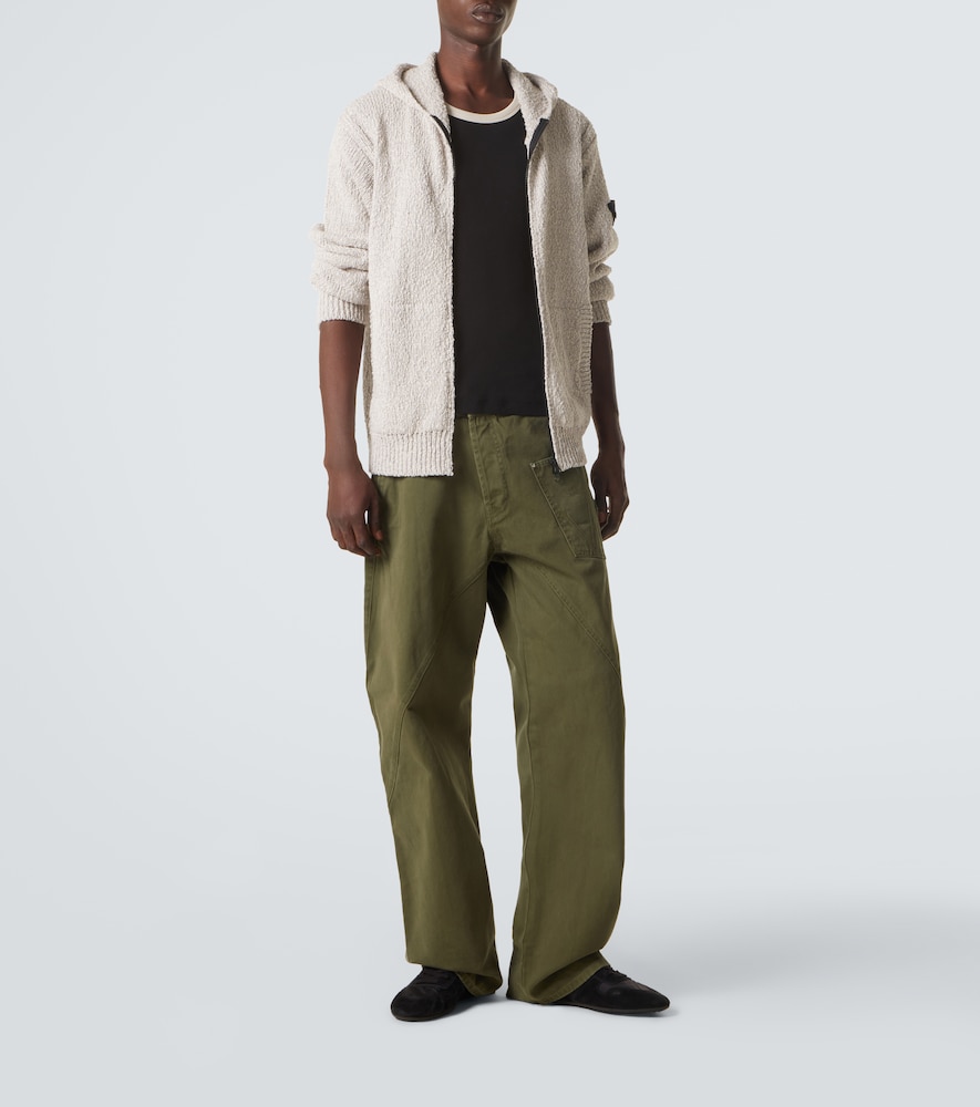  Stone Island Stone Island Kapuzenjacke Compass Aus Baumwolle 