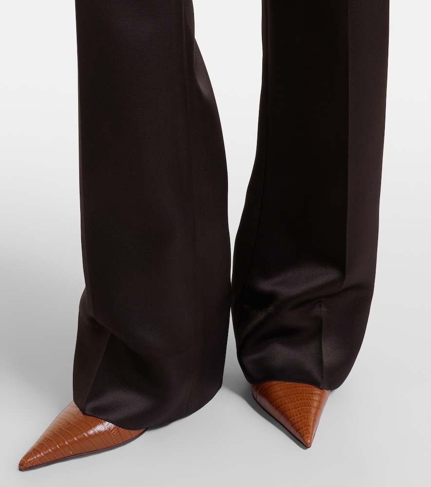 Tom Ford Vertigo snake-effect leather pumps
