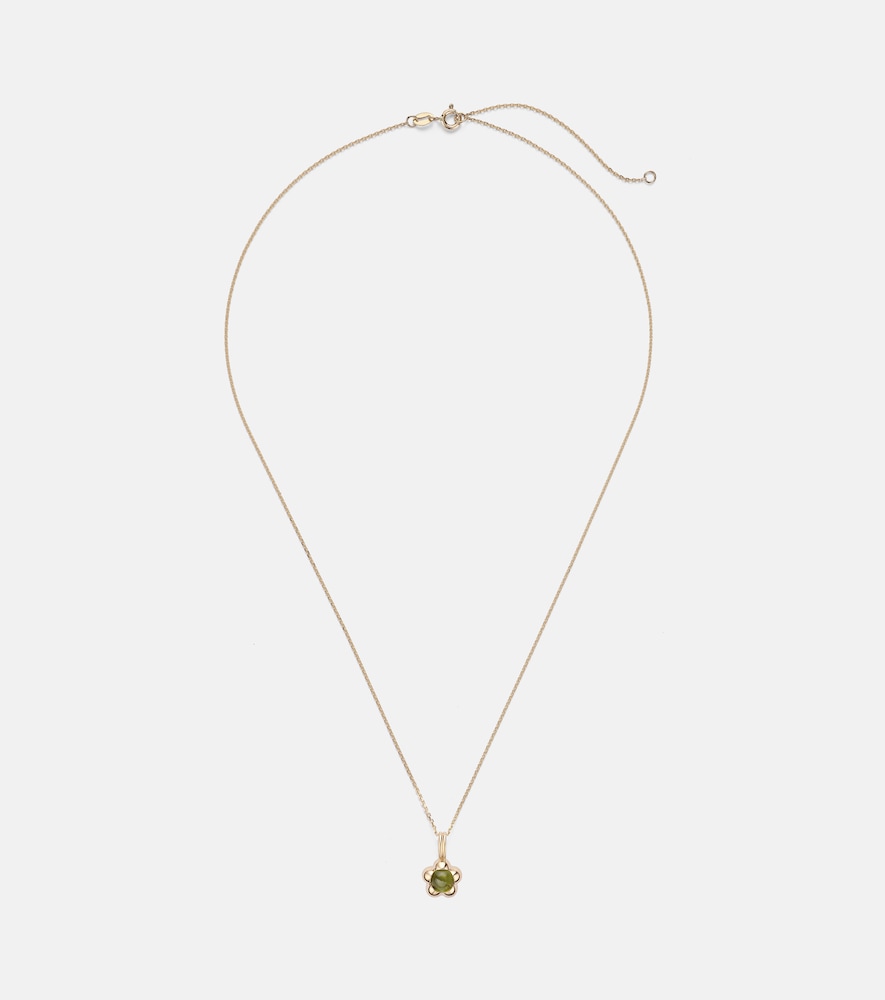 Collana Kensington in oro 14kt con peridoto