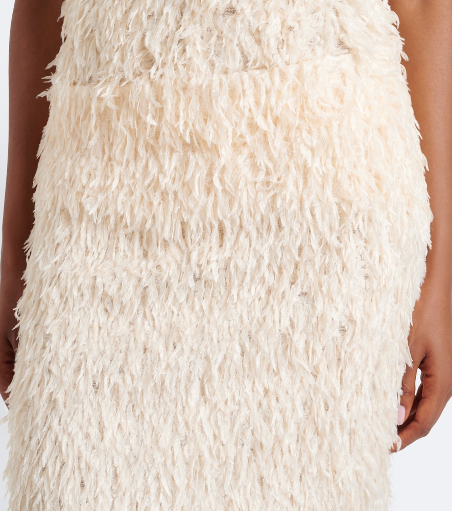 High-Rise Pencil Skirt