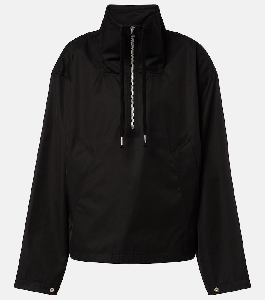 Jacke aus einem Baumwollgemisch