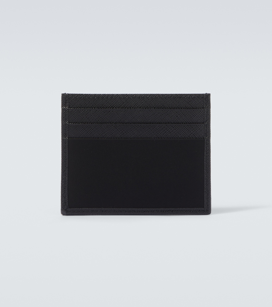  Prada Prada Re-nylon And Saffiano Leather Card Holder 