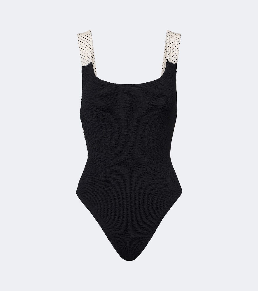 Hunza G Maillot de bain Zoe pois 255 €